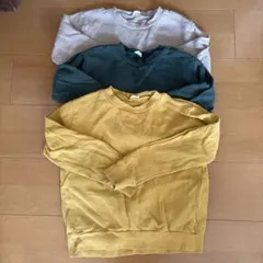 chil2 トレーナー 120サイズ 3色セット