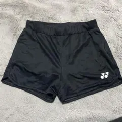 YONEX ブラックハーフパンツ JP L