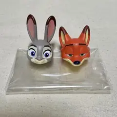 ディズニー ズートピア ファッションリング カプセルトイ ジュディ ニック