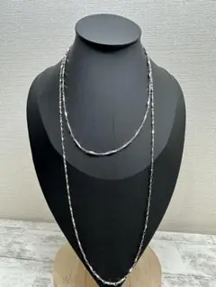 シルバー色ネックレス　2点！