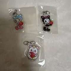 ブルーベリエちゃん　デビリーちゃん　ミニアクリルチャーム　メゾピアノ