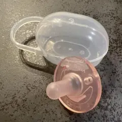 AVENT おしゃぶり ピンク ケース付き