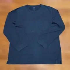 UNIQLO 長袖Tシャツ ダークグレー XLサイズのサムネイル