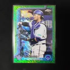 topps chrome npb 2025 戸柱　99枚限定　カード