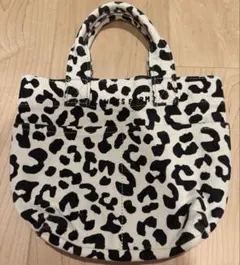 LOWRYS FARMローリーズファーム レオパード柄 ミニトートバッグ