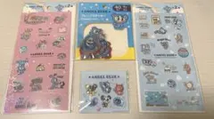 ぷっくりシール　エンジェルブルー　キラキラシール　フレークシール　セブンイレブン