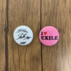【レア・美品】EXILE 缶バッジセット