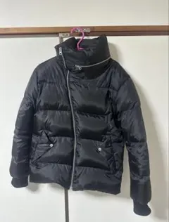 【opium swag】ブラック ダウンジャケット ハイネック モード y2k