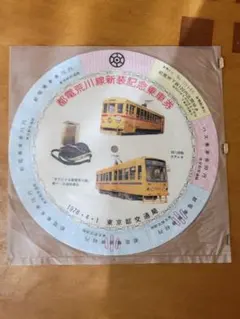 東京市電 記念切符 東京市電 記念切符