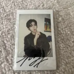 WEi ヨハン　直筆サイン入りポラロイド