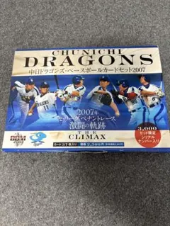 【シリアルナンバー入り！】中日ドラゴンズ ベースボールカードセット2007