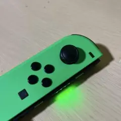 Nintendo Switch ジョイコン　ネオングリーン　プチカスタム