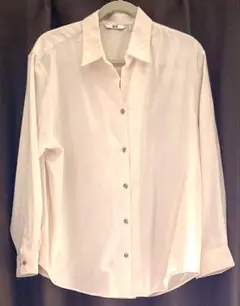 UNIQLO ソフトフランネルスキッパーシャツ　オフホワイトＸＬ