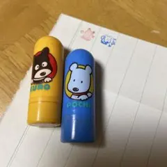 激レア！ うちのタマ知りませんか？の浸透印スタンプ2本 ミニスタンプのサムネイル
