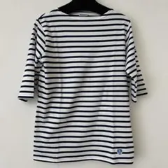 ORCIVAL オーシバル　ボートネック　５分袖Tシャツ FRANCE 2