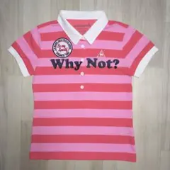 美品　ルコックゴルフ　ストレッチ　ポロシャツ　M ピンク　デサント　LE COQ