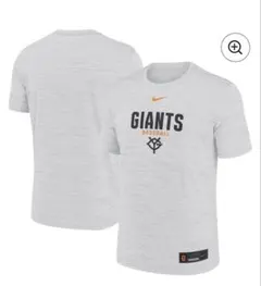 読売ジャイアンツ ナイキ ホワイトへザープラクティス Tシャツ XLのサムネイル