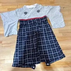 ベビー　袴　ロンパース　80