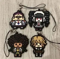 ダンガンロンパ　ラバーマスコット　4点セット　みんなのくじ　ドット絵