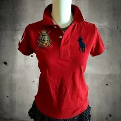 ラルフローレン ビッグポニー ポロシャツ ナンバリング y2k ギャル