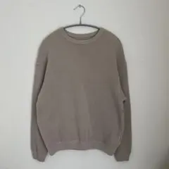 crepuscule MOSS STITCH L/S SWEAT スウェット