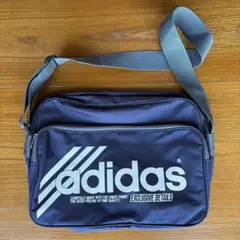希少/ACE製　90s adidas ショルダーバッグ ネイビー レトロ バッグ