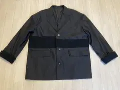 アンティカ　antiqua アシメジャケット　黒