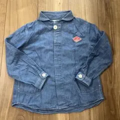 DANTON デニム長袖シャツ
