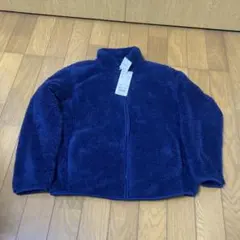 ネイビー フリースジャケット 140cm