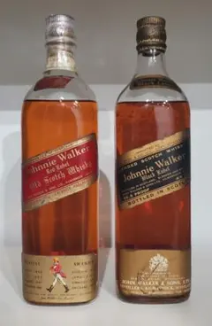 未開封 Johnnie Walker Red & Black 2本セット - メルカリ
