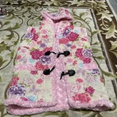 和柄フード付きベスト Fサイズ