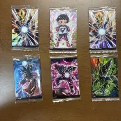 ドラゴンボール ウエハースシール 6枚セット