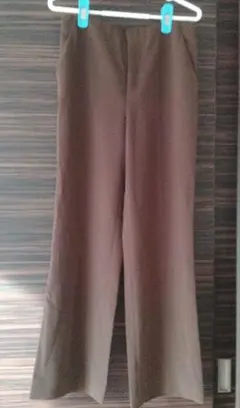 ブラウン ワイドパンツ