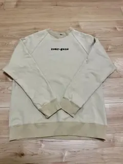 ベージュ ロゴ入り トレーナー・スウェット