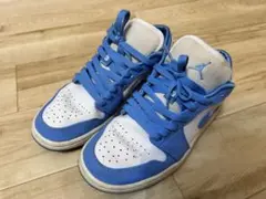 Air Jordan ハイカットスニーカー ホワイト/ブルー