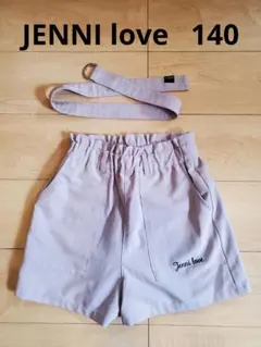 Jenni love 140 ショートパンツ　ハーフパンツ 紫　短パン