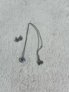 ネックレス ピアス セット スワロフスキー