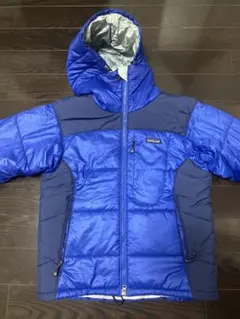 patagonia ダウンジャケット ブルーキッズxxl メンズxs相当 - メルカリ