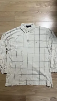NAUTICA 長袖ポロシャツ チェック柄 L/Gのサムネイル
