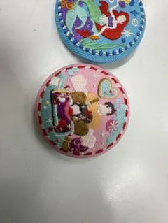 ディズニー刺繍缶バッジ シュガーラッシュ