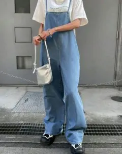 デニム　サロペット　オールインワン