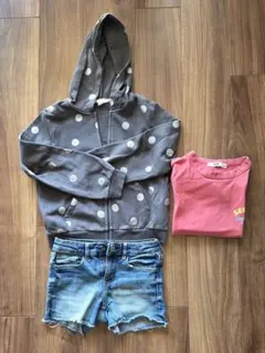 女の子　まとめ売り3点　130 　H&M GAP他