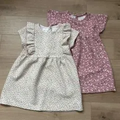 ZARA 花柄ワンピースSET 92のサムネイル