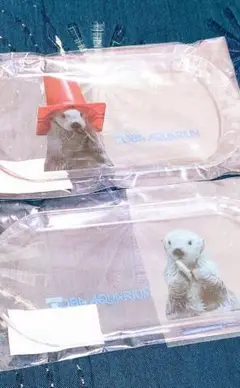 鳥羽水族館 ラッコ メイちゃん キラちゃん マルチトレー ２枚 ☆送料無料☆
