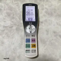 エアコン リモコン 富士通 FUJITSU AR-RGA3J 動作確認済 電池付 - メルカリ