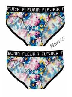 aimerfeel フルリールフラワープレーンショーツ Lサイズ 2枚