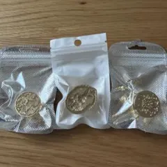 【新品・未使用】真鍮　シーリングスタンプスタンプ　3個セット