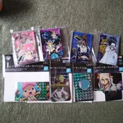 一番くじ ワンピース プリズムステッカーアクリルブロックセット