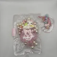 JAMMYJEM キャラクタースクイーズ　パフェ ピンク　【ライト付き】