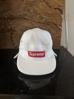 Supreme Box Logo Satin fabric Camp Cap 白 - メルカリ